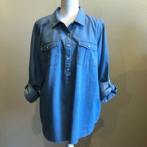 Denim popover, GAP